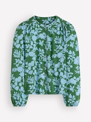 Boden Green Ara Jersey Shirt - Image 6 of 6