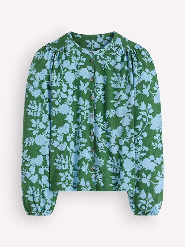 Boden Green Ara Jersey Shirt - Image 6 of 6