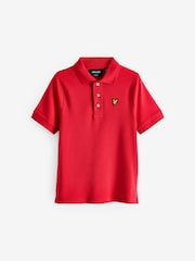 Lyle & Scott Gala Red Boys Classic Polo Shirt - Image 1 of 4