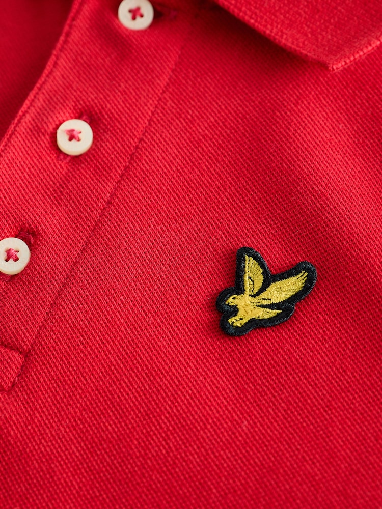 Gala rdeča - Klasična polo srajca Lyle & Scott - Slika 4 iz 4 Gala rdeča - Klasična polo srajca Lyle & Scott - Slika 4 iz 4