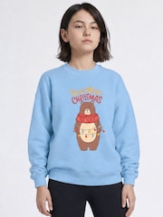 سويت شيرت عيد الميلاد Beary من Rags & Rascals - صورة 1 من 4