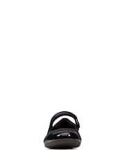 Clarks Black Scala Gem Leather Mary Jane Shoes - Image 2 of 6