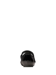 Clarks Black Scala Gem Leather Mary Jane Shoes - Image 4 of 6
