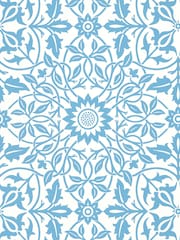 Morris & Co Blue St James Ceiling 10.05M Wallpaper - Image 1 of 1