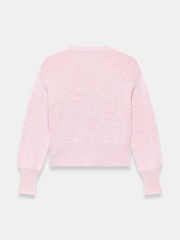 Mint Velvet Pink Cotton Blend Cardigan - Image 7 of 7