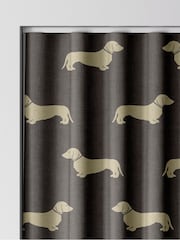 Emily Bond Grey 100% Cotton Peggy Made to Measure Curtains - Image 8 of 9