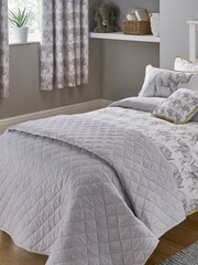 Sam Faiers Little Knightley's White Kids Quilted Throw - Image 1 of 2