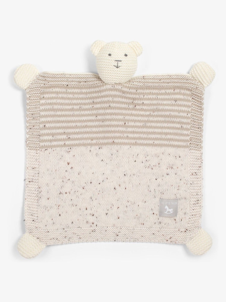The Little Tailor Natural Baby 100% Cotton Toy Comforter - Image 1 of 4