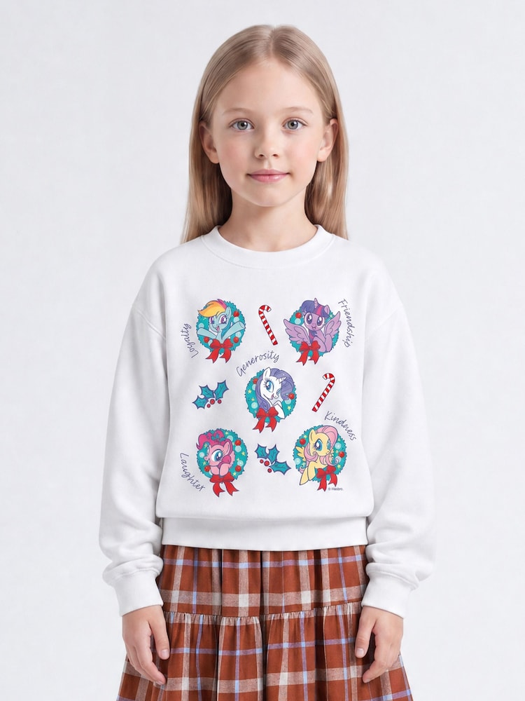 Rags & Rascals My Little Pony Christmas Sweatshirt - Larawan 1 ng 4 Rags & Rascals My Little Pony Christmas Sweatshirt - Larawan 1 ng 4