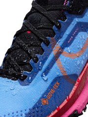 Nike Blue React Pegasus Trail 4 Goretex Waterproof Trail Running Trainers - Image 12 of 12