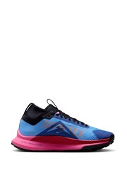 Nike Blue React Pegasus Trail 4 Goretex Waterproof Trail Running Trainers - Image 3 of 12