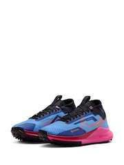 Nike Blue React Pegasus Trail 4 Goretex Waterproof Trail Running Trainers - Image 5 of 12