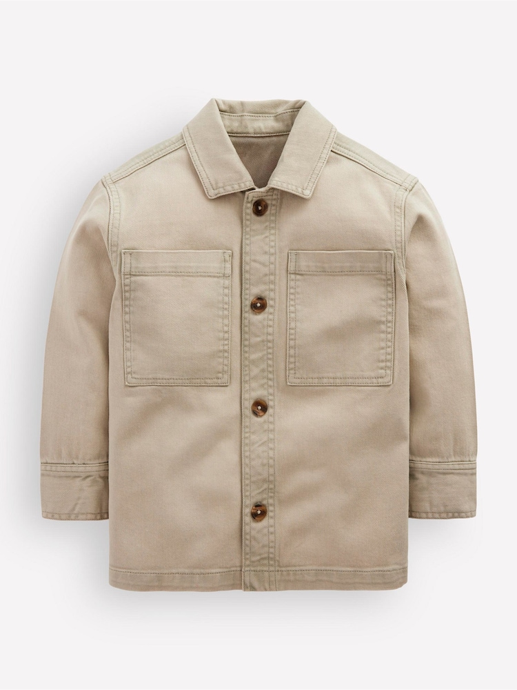 Boden Green Front Pocket Overshirt - Image 1 of 3 Boden Green Front Pocket Overshirt - Image 1 of 3