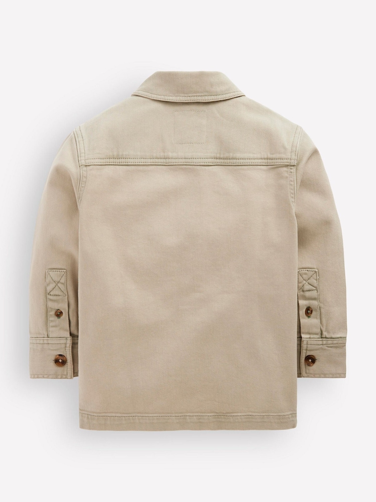 Boden Green Front Pocket Overshirt - Image 2 of 3 Boden Green Front Pocket Overshirt - Image 2 of 3