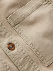 Boden Green Front Pocket Overshirt - Image 3 of 3