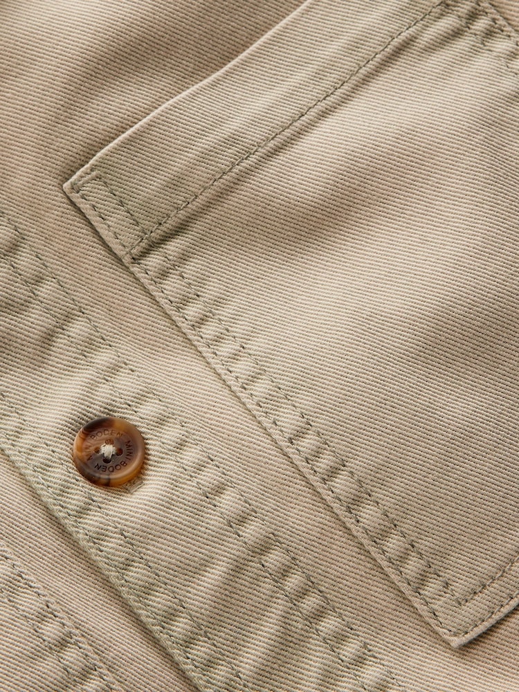 Boden Green Front Pocket Overshirt - Image 3 of 3 Boden Green Front Pocket Overshirt - Image 3 of 3