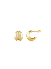 Dinny Hall Gold Iceni Small Warrior Hoops - Image 1 of 4