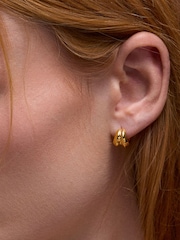 Dinny Hall Gold Iceni Small Warrior Hoops - Image 4 of 4