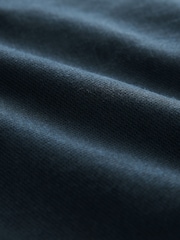 Navy Blue Belted Chino Shorts - Image 8 of 8