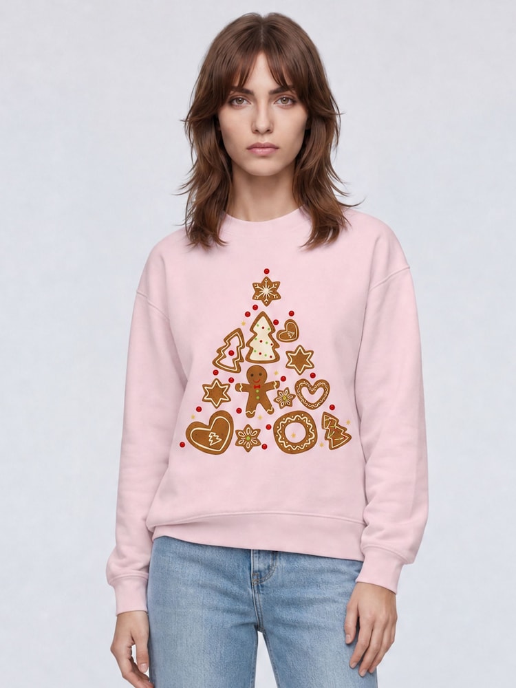 Brands In Cookie Trees Christmas Sweatshirt - Image 1 of 4