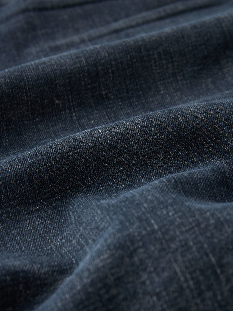 Blau und Grau - Bequeme Passform - Denim-Jeans mit Vintage-Waschung - Bild 10 von 10