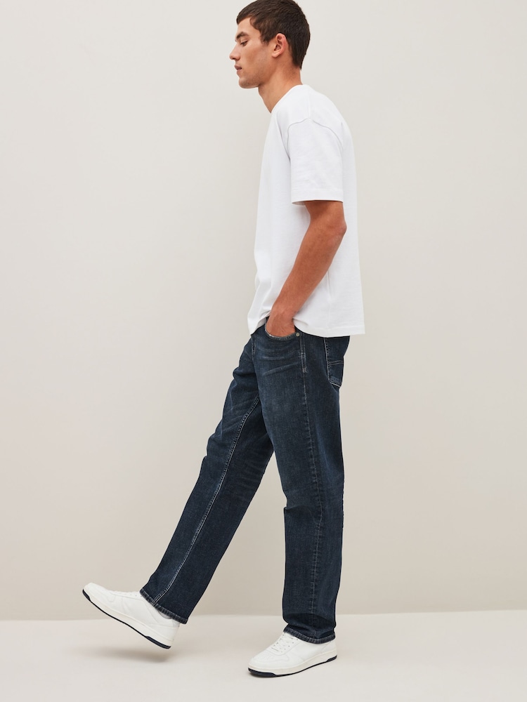 Blau und Grau - Bequeme Passform - Denim-Jeans mit Vintage-Waschung - Bild 2 von 10 Blau und Grau - Bequeme Passform - Denim-Jeans mit Vintage-Waschung - Bild 2 von 10