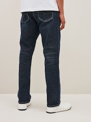 Blau und Grau - Bequeme Passform - Denim-Jeans mit Vintage-Waschung - Bild 3 von 10