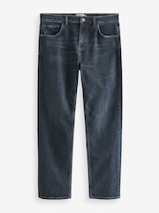 Blau und Grau - Bequeme Passform - Denim-Jeans mit Vintage-Waschung - Bild 6 von 10