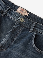 Blau und Grau - Bequeme Passform - Denim-Jeans mit Vintage-Waschung - Bild 7 von 10