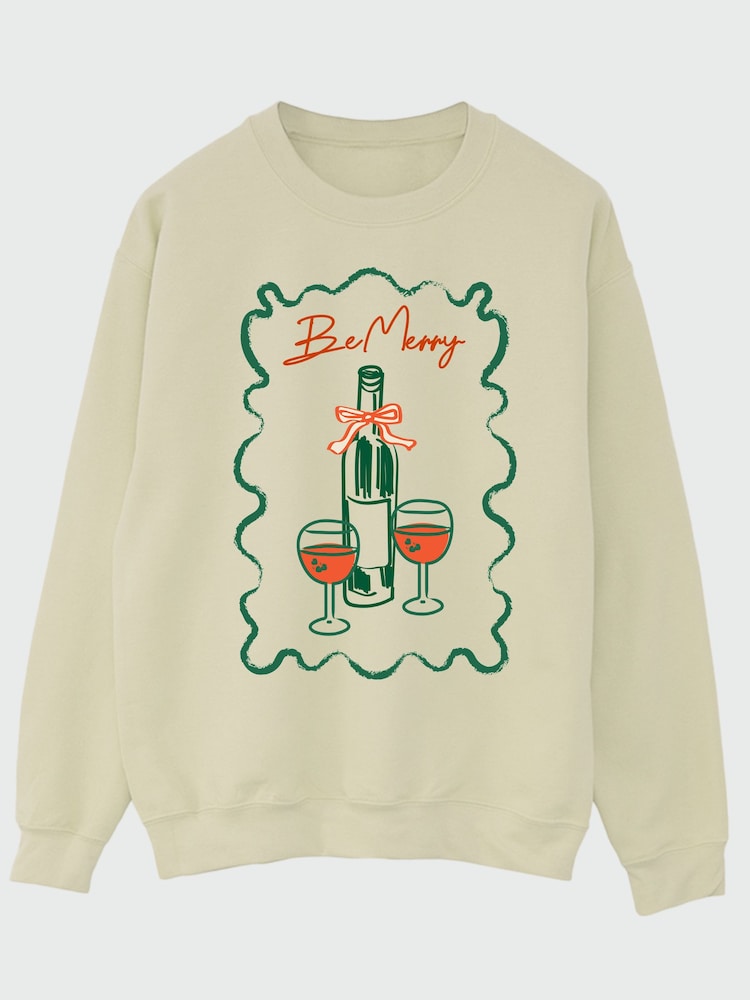 Brands In Be Merry Christmas Fit 티셔츠 - 4의 이미지 2