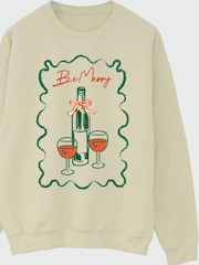 Brands In Be Merry Christmas Fit 티셔츠 - 4의 이미지 3
