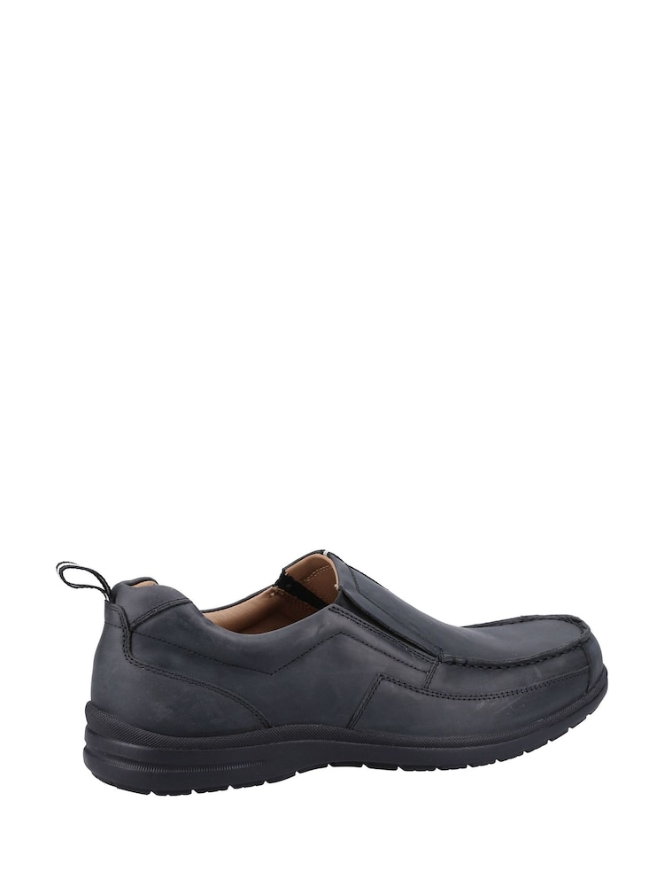 Fleet & Foster Paul Black Shoes - Image 2 of 4