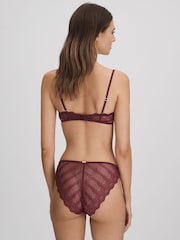 Puerto color leopardo - Calvin Klein Underwear Mesh Lace Balconette Bra - Imagen 4 de 5