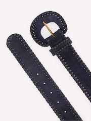 Boden Blue Covered Whipstitch Belt - Image 3 of 3
