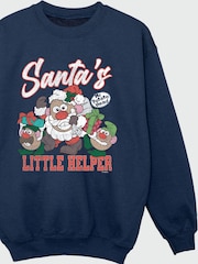 Rags & Rascals Mr Potato Head Santa's Helper Christmas Sweatshirt - صورة 3 من 4