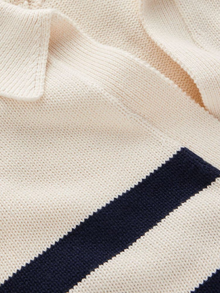 Boden Cream Lucy Cotton Henley Jumper - Image 7 of 7 Boden Cream Lucy Cotton Henley Jumper - Image 7 of 7