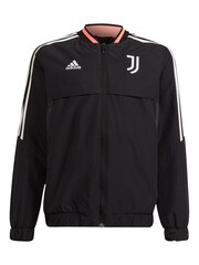 adidas Black Juventus Anthem Jacket Kids - Image 2 of 3