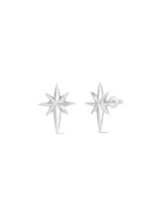 Dinny Hall Silver My World North Star Studs - Image 1 of 4