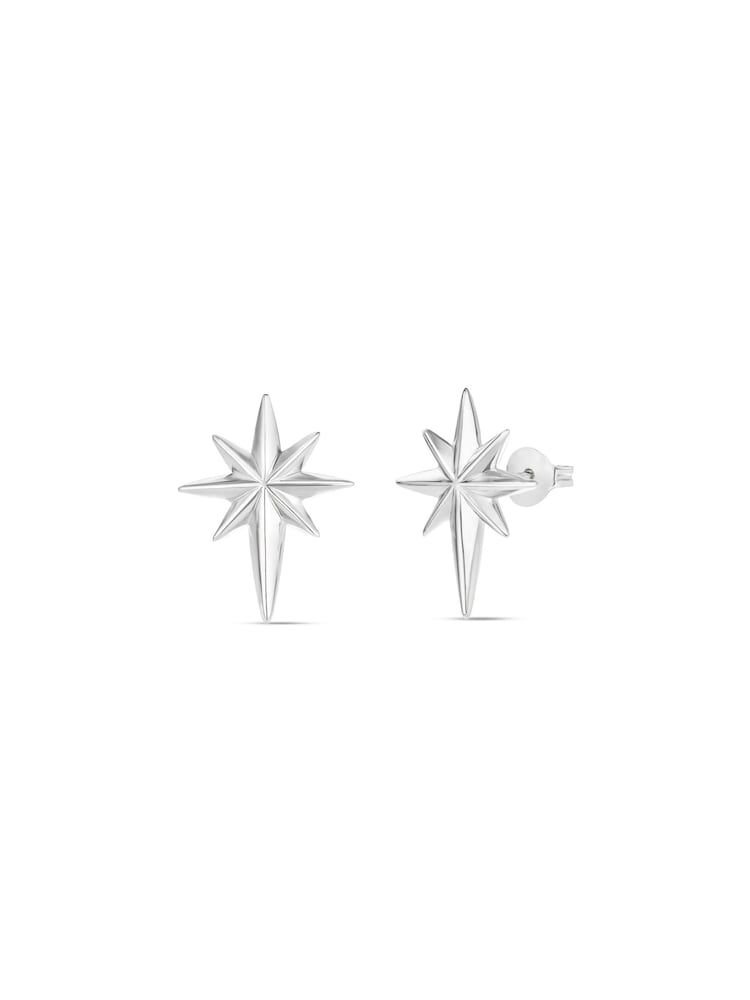 Dinny Hall Silver My World North Star Studs - Image 1 of 4