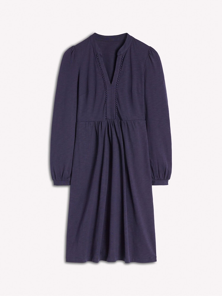 Boden Blue Naomi Long Sleeve Dress - Image 5 of 5