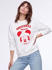 Brands In Disney Minnie Mouse Original Christmas Sweatshirt - Изображение 1 4