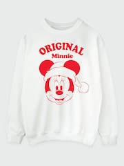 Brands In Disney Minnie Mouse Original Christmas Sweatshirt - Изображение 2 4