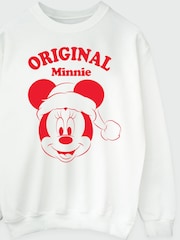 Brands In Disney Minnie Mouse Original Christmas Sweatshirt - Изображение 3 4