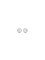 Dinny Hall White Solitaire Lab-Grown Diamond Studs - Image 2 of 3