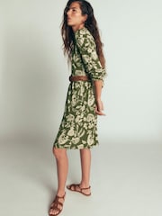 Boden Green Naomi Long Sleeve Dress - Image 1 of 6