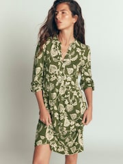 Boden Green Naomi Long Sleeve Dress - Image 5 of 6