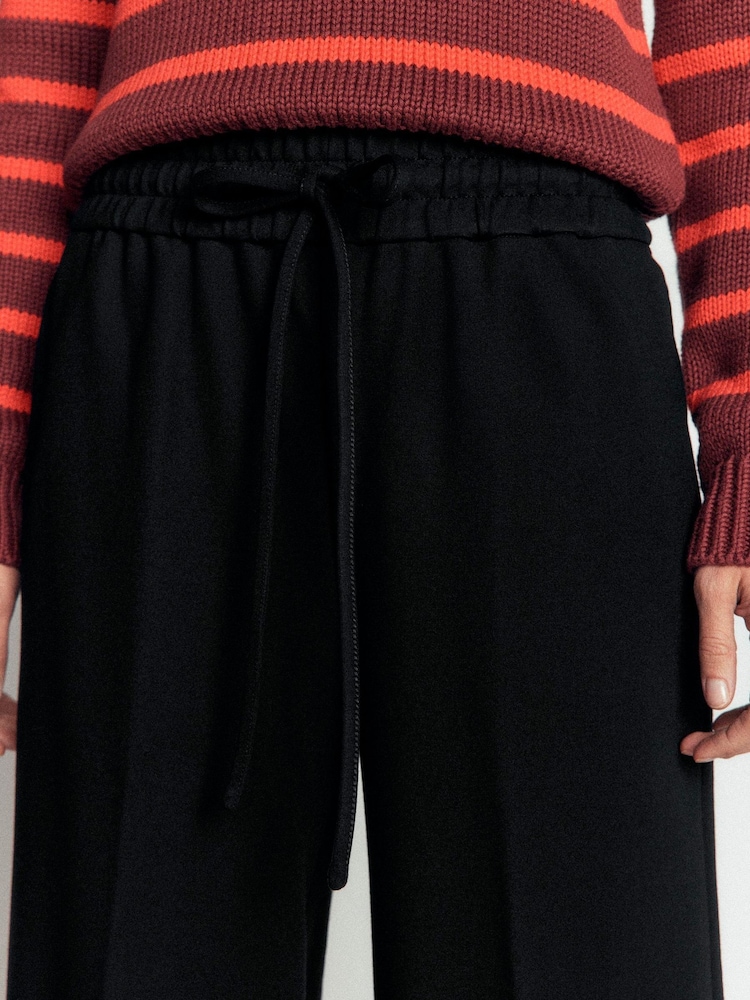Boden Black Greenwich Tie Ponte Trousers - Image 2 of 6 Boden Black Greenwich Tie Ponte Trousers - Image 2 of 6