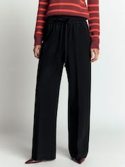 Boden Black Greenwich Tie Ponte Trousers - Image 4 of 6