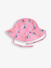 JoJo Maman Bébé Toucan Girls' Floppy Sun Hat - Image 1 of 3