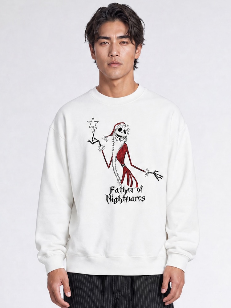 Brands In Disney Nightmare Before Christmas Father Of Nightmares Sweatshirt - Изображение 1 4